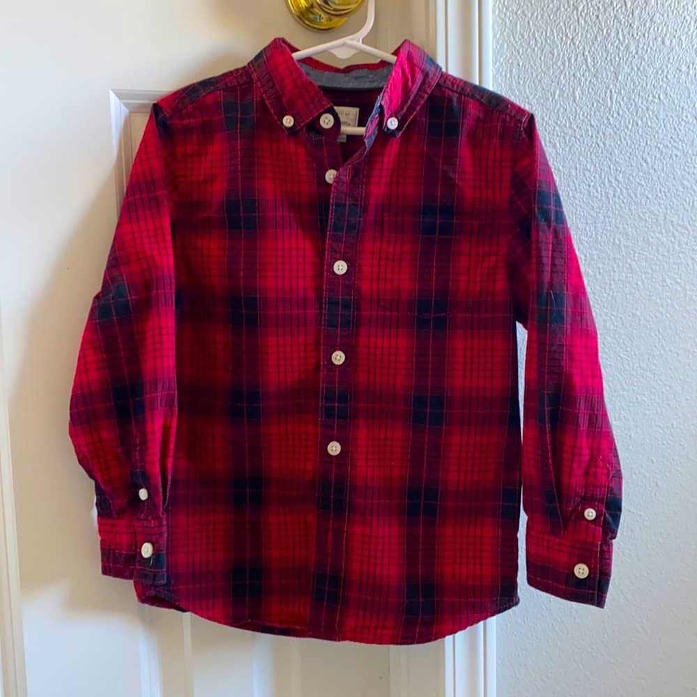 Plaid Dress Shirt